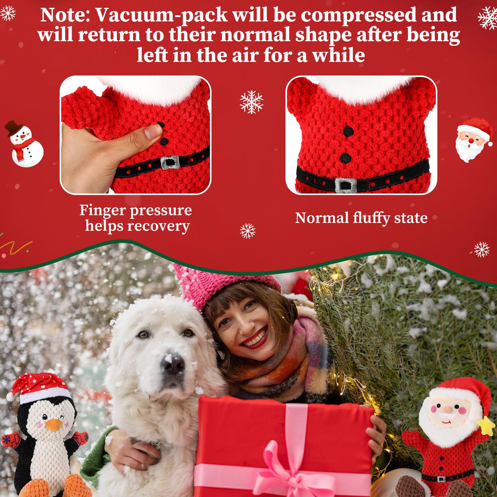 Vinsot Snowman toy designed for chewing and holiday fun.