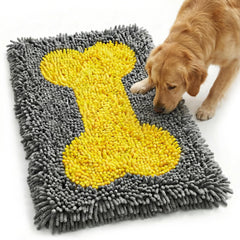 VINTORA Snuffle Mat large breed in use for engaging scent-based enrichment.