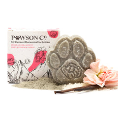 Viori Pawson shampoo bar with rice-water lather for nourished coat