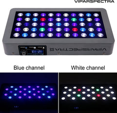 VIPARSPECTRA 165W LED light dimmer controls for two channel brightness adjustment