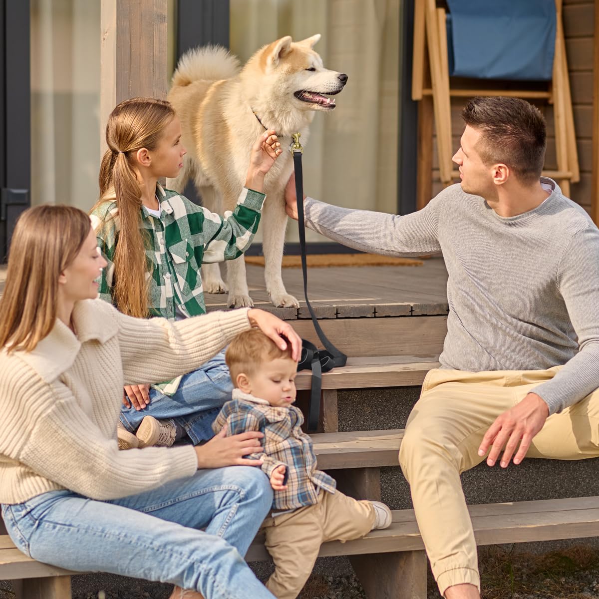 Viper Biothane leash all-weather performance in cold and heat.