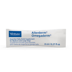 Virbac Allerderm Omega dog coat glow photo suggesting improved coat quality and vitality