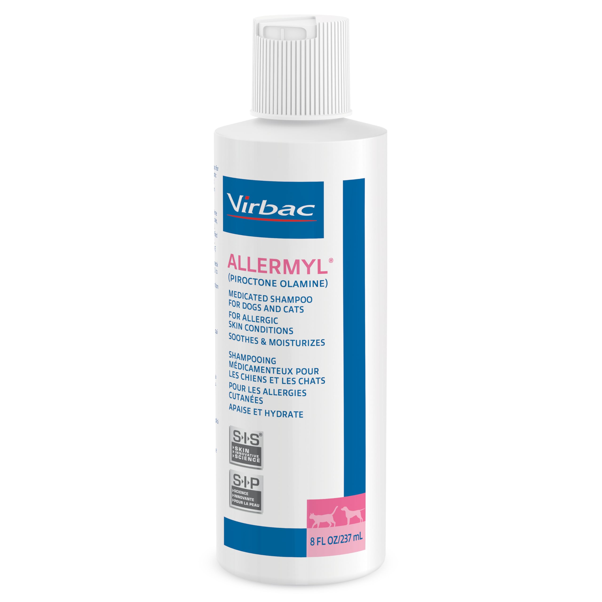 Virbac Allermyl pet bath session depicts safe, long-term use for allergic pets