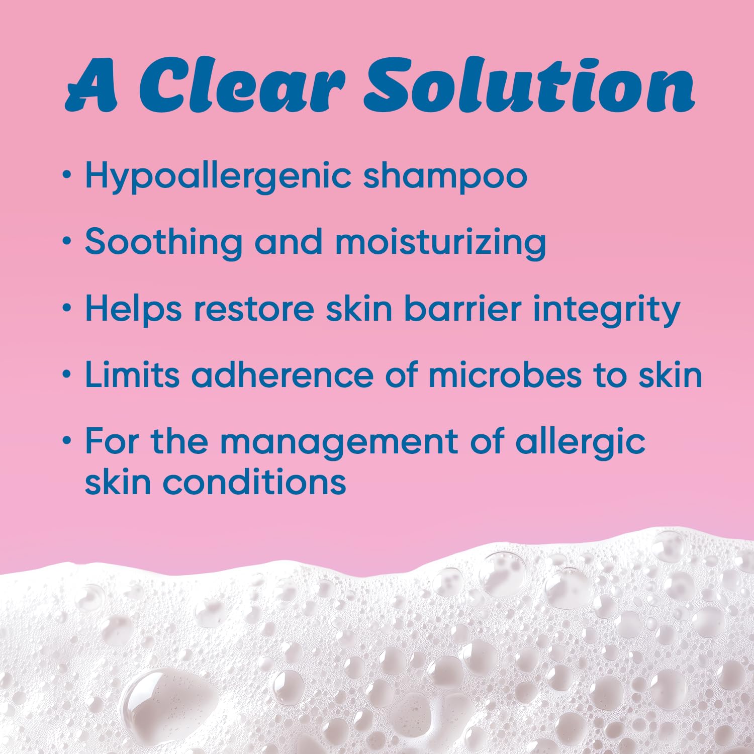 Virbac Allermyl pet coat close-up shows moisturized, healthier-looking fur after use