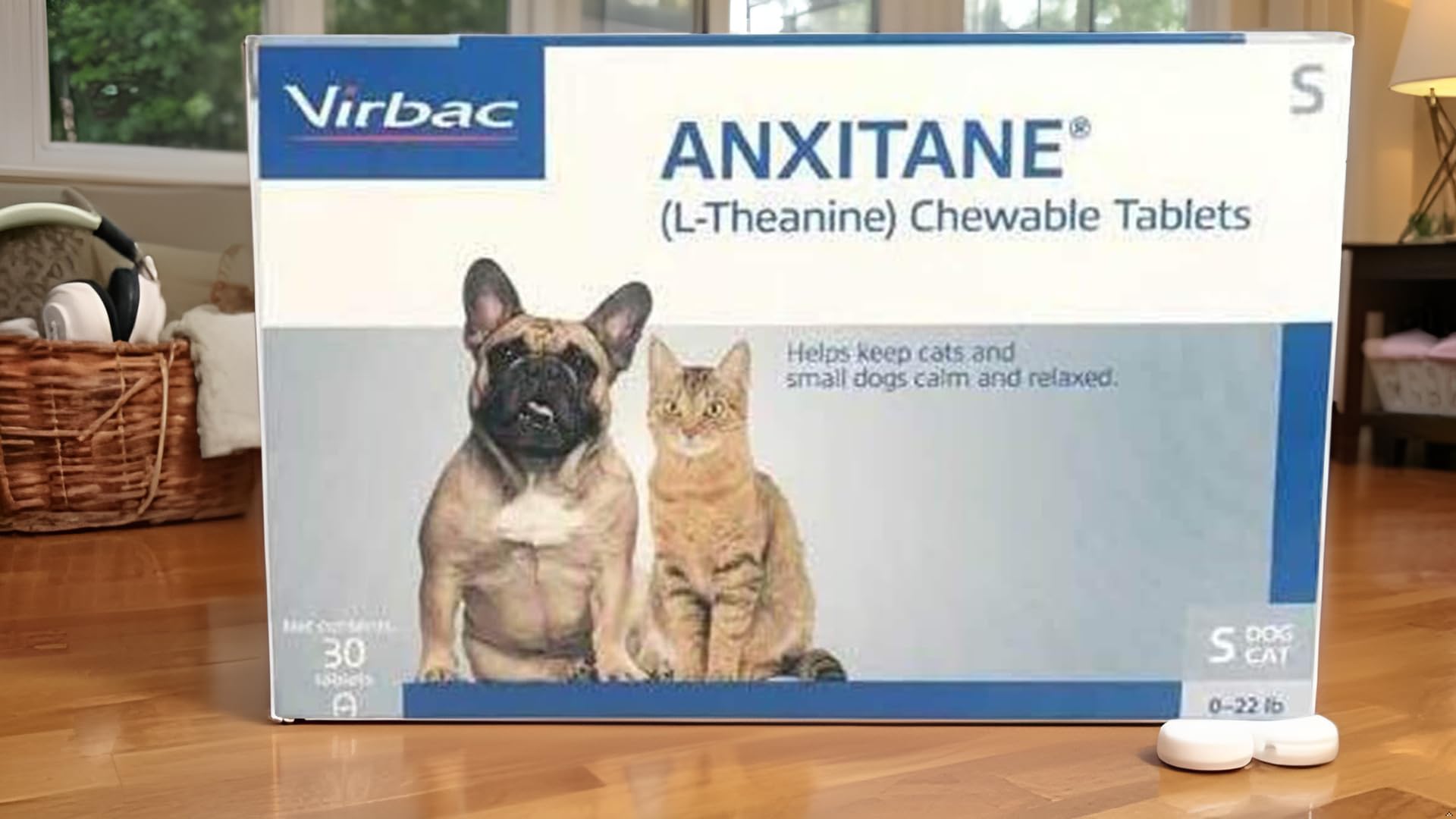 Virbac Anxitane chew is palatable, supporting easier daily administration.