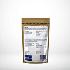 Close-up of textured chews showing abrasive surface that works with chewing action.