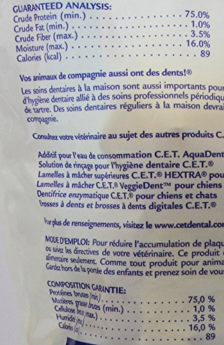 Virbac C.E.T. large dog chews designed for dogs over 50 pounds