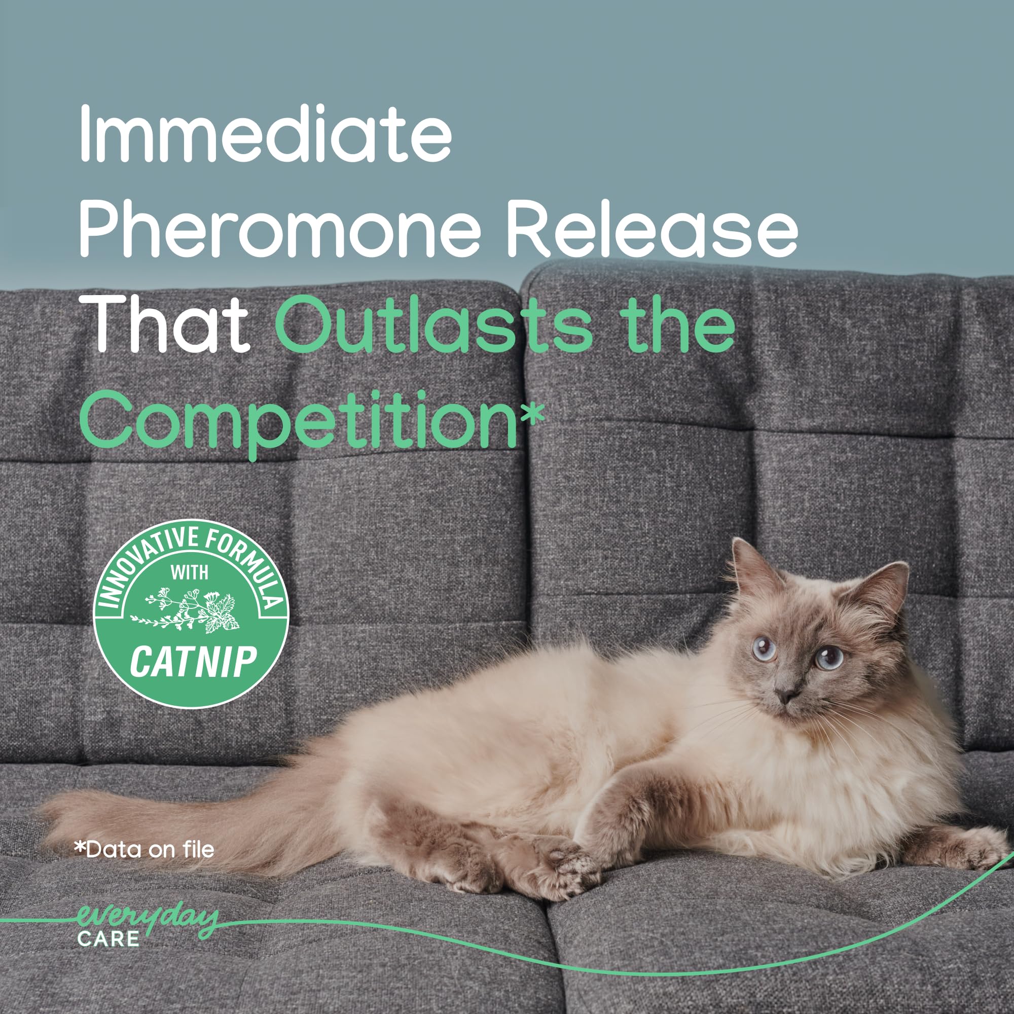 Virbac Zenifel cat spray quick-acting formula shown in action.