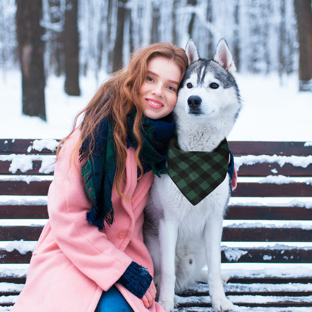Viretec dog bandana pack two for Christmas gifts pets
