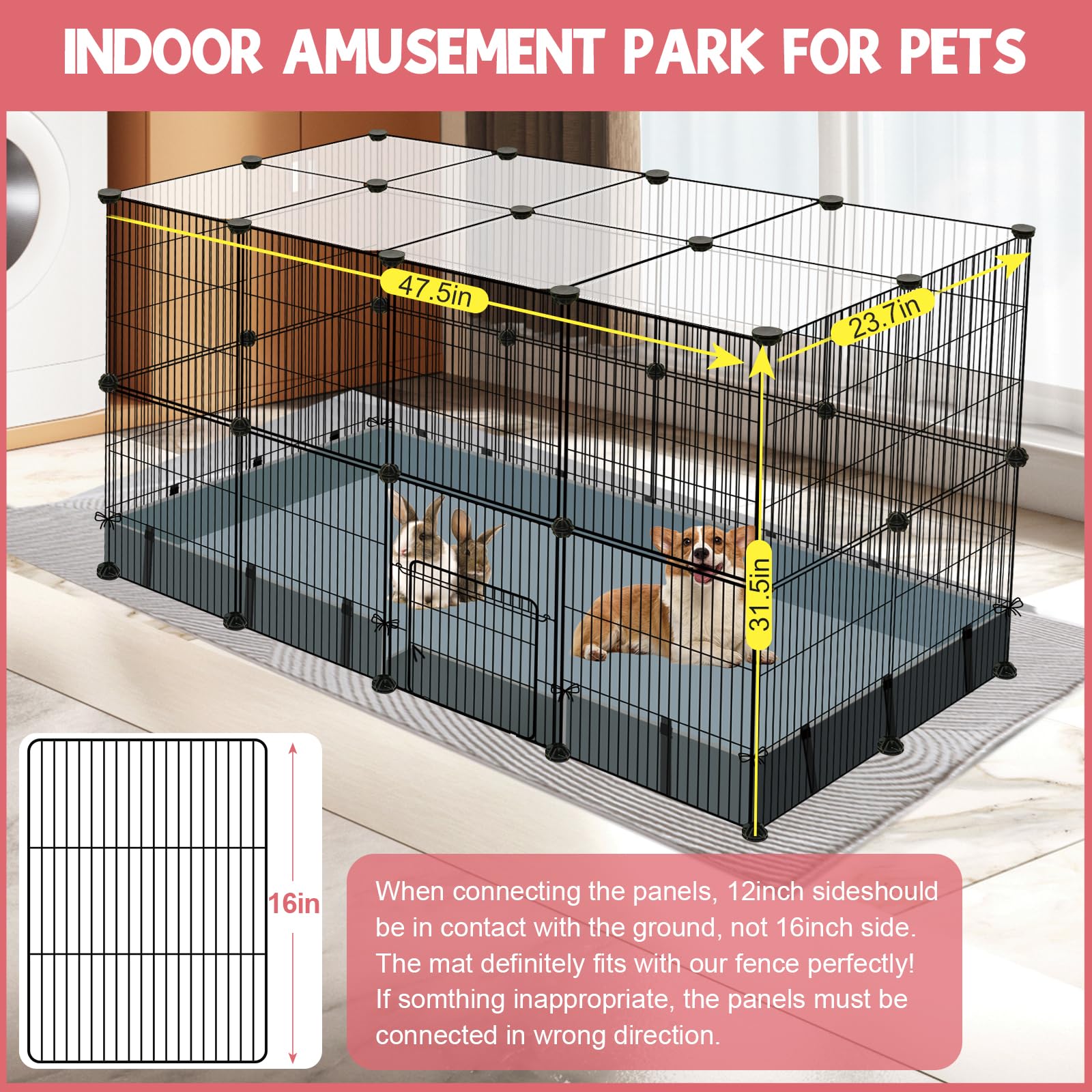 VISCOO ABS connectors and ties illustrate quick, sturdy installation