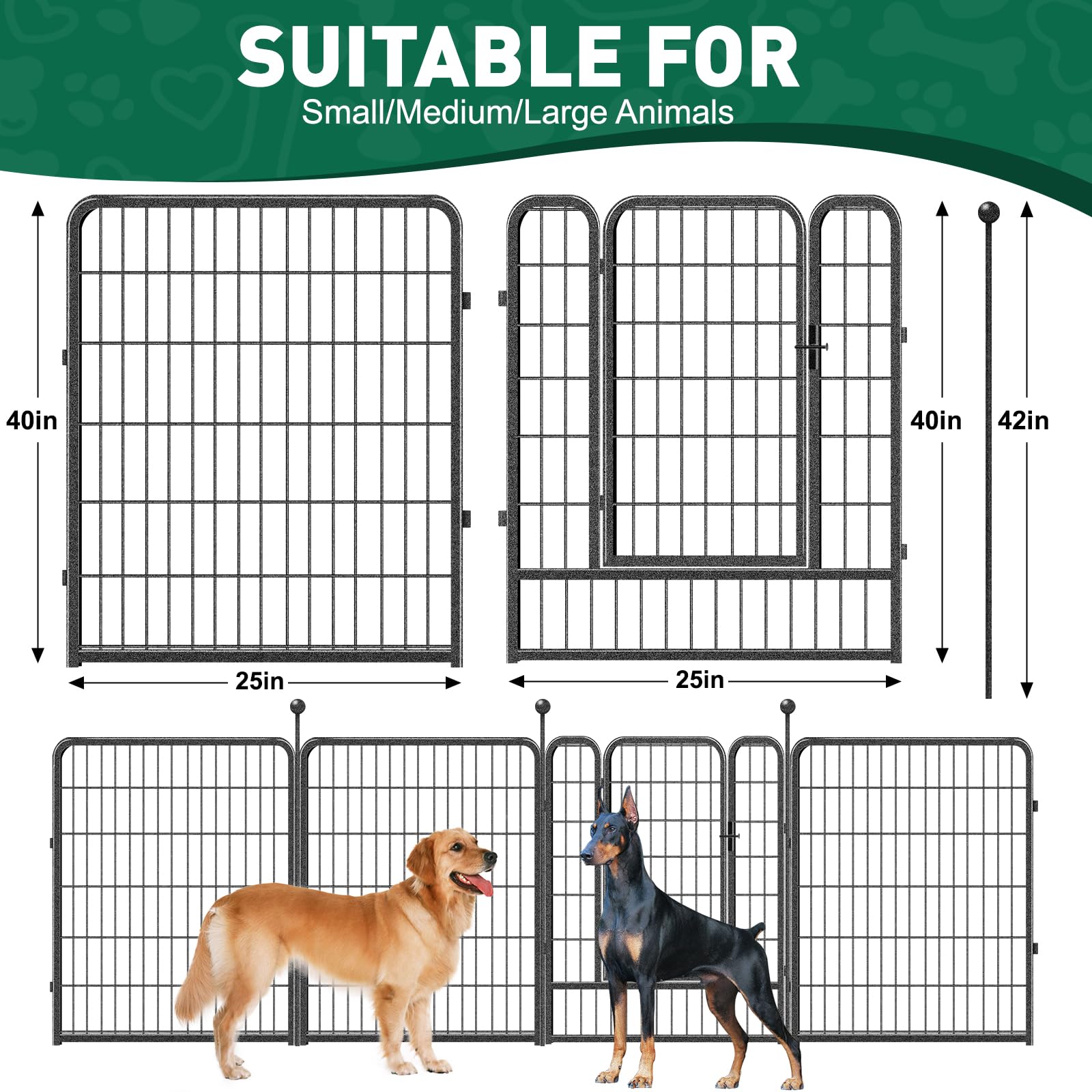 Viscoo playpen with ground-safe protection reduces floor scratches.