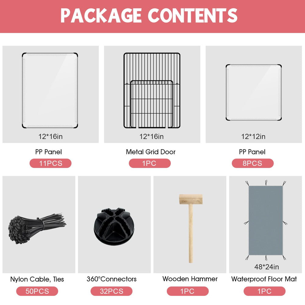 VISCOO waterproof floor mat inside playpen helps keep floors clean and easy to wipe