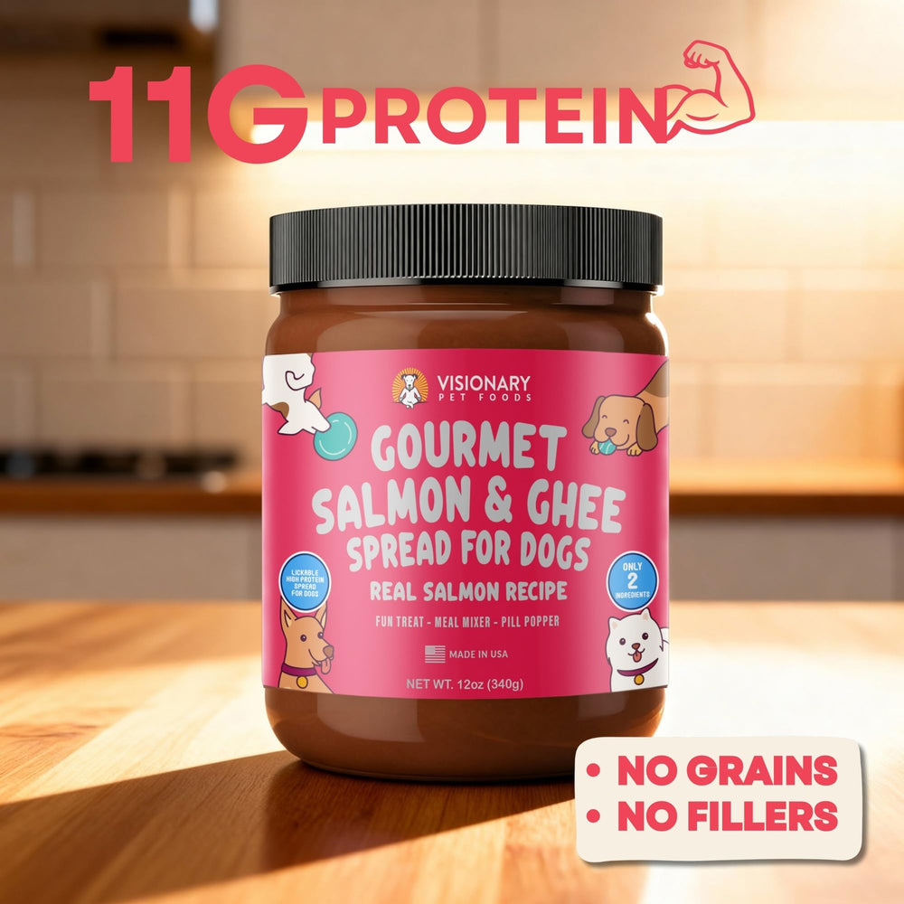 Visionary Pet Foods meal-topper-application demonstrates versatile feeding option for meals