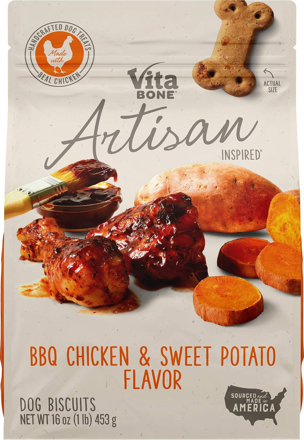 Vita Bone Artisan biscuits Maple Bacon & Blueberry pack highlights wholesome ingredients for daily training.