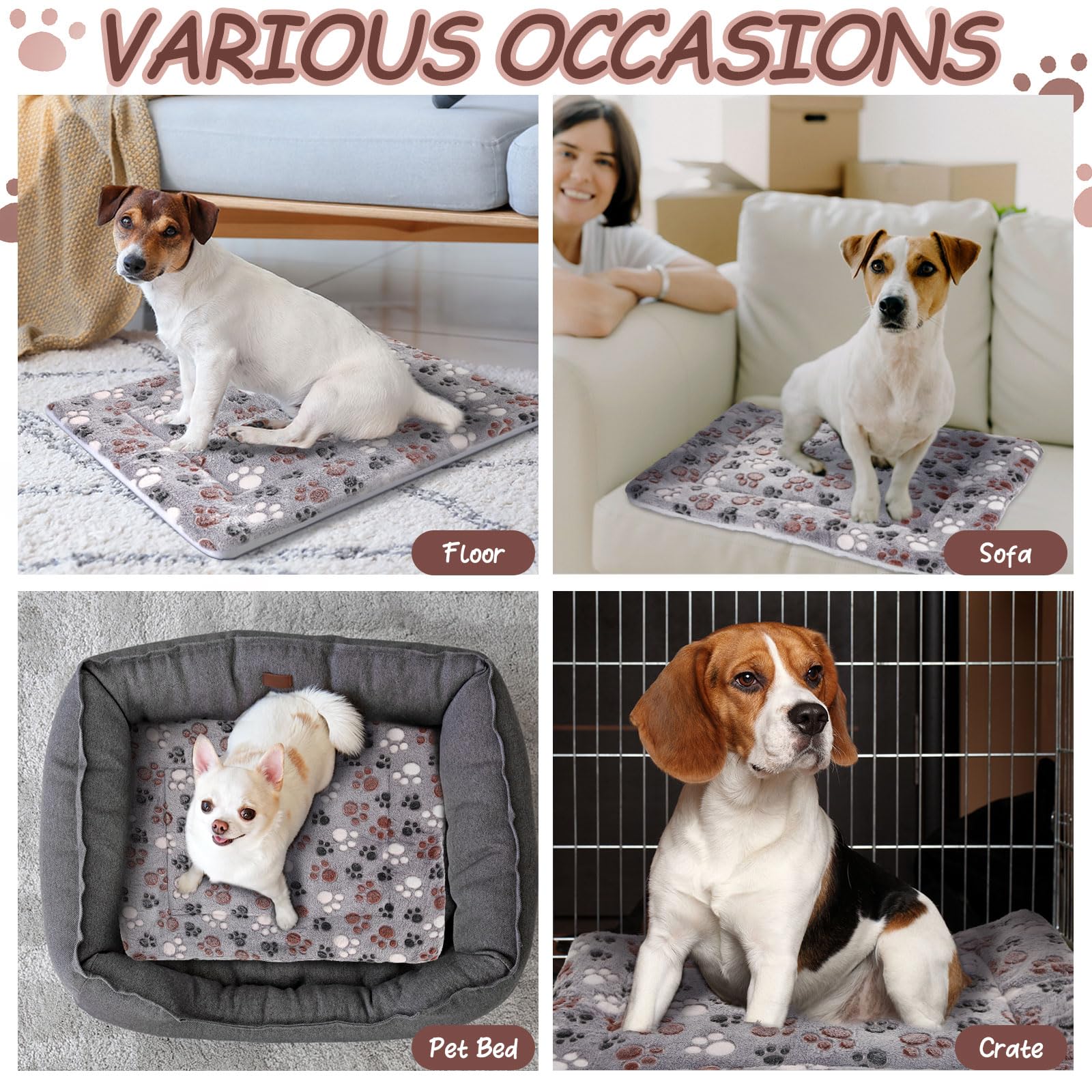 VitalCozy reversible pad on sofa demonstrates versatility.