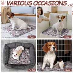 VitalCozy reversible pad on sofa demonstrates versatility.