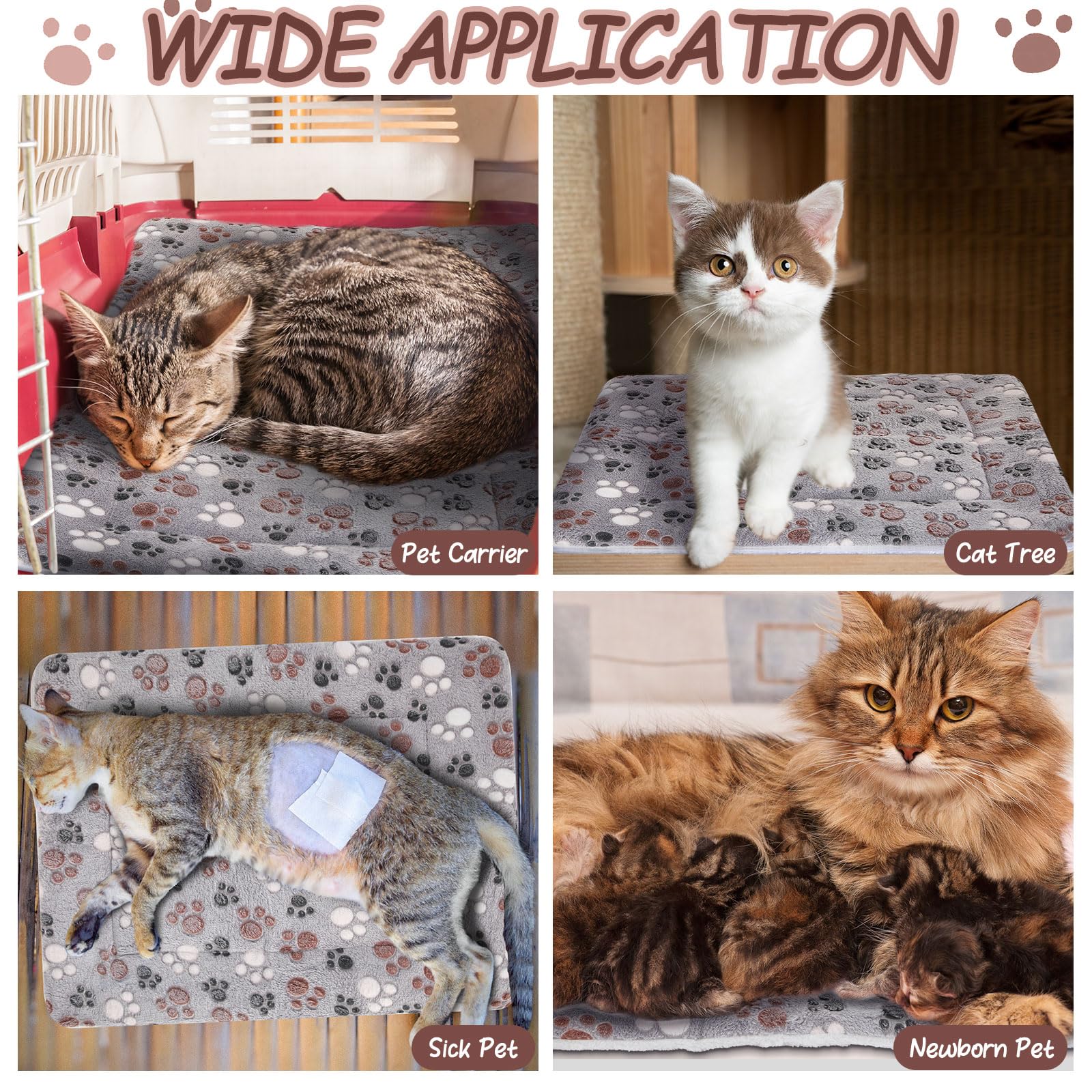 VitalCozy machine-washable pad ready for easy cleaning.