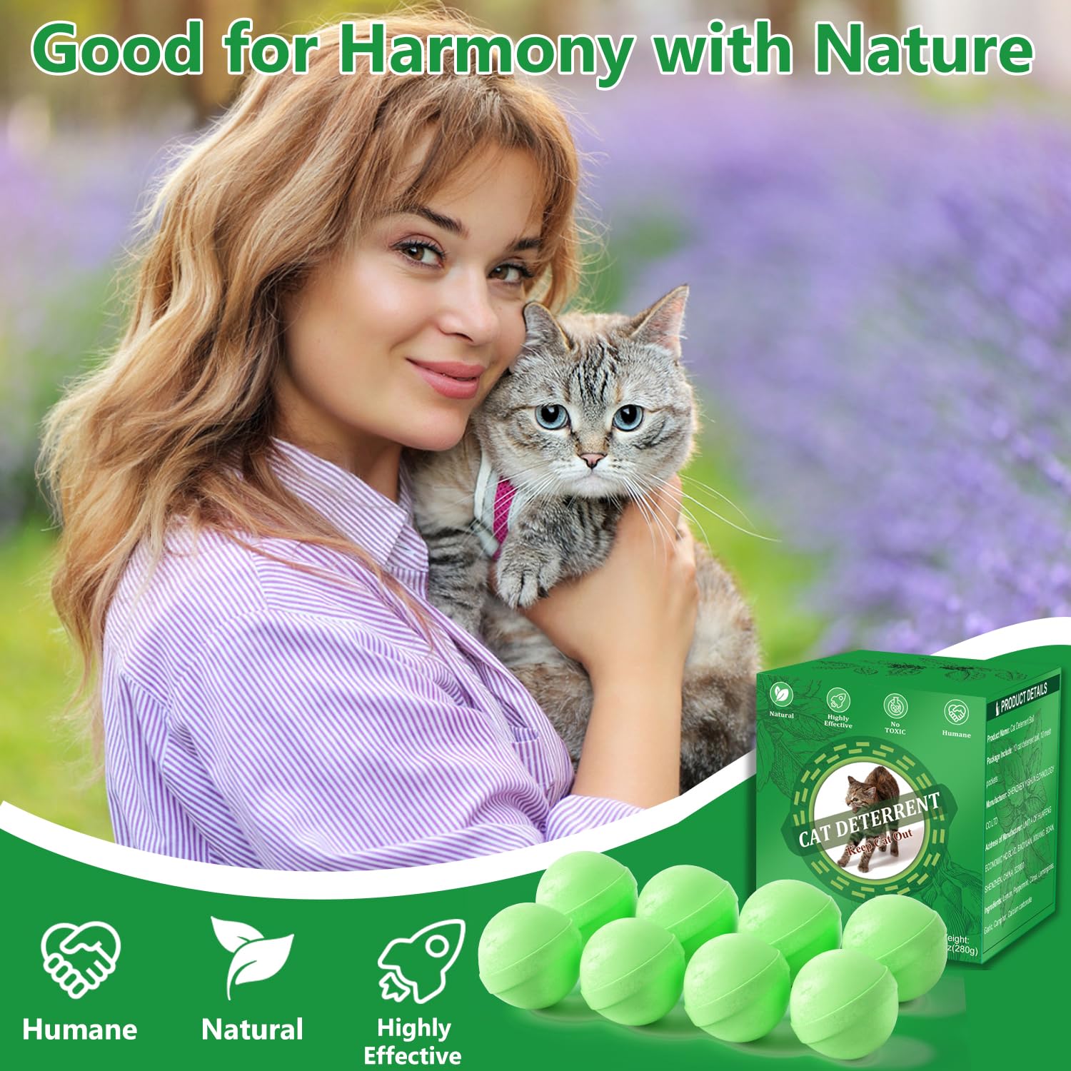 VITAFOR ball long-lasting up to 60 days in outdoor use