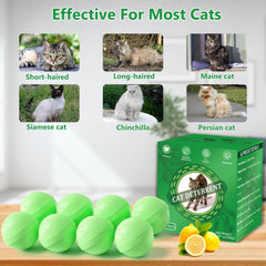 VITAFOR cat deterrent ball outdoors on patio demonstrates versatile placement