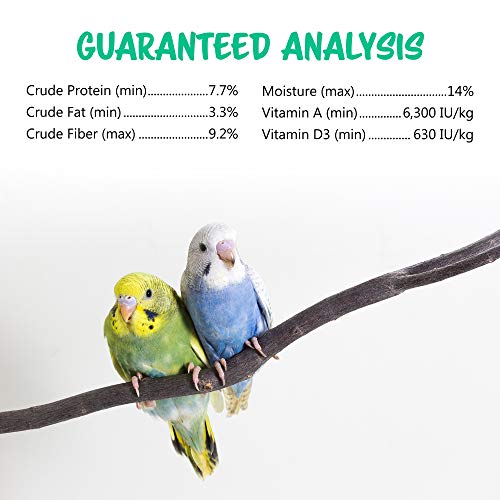 Vitakraft parakeet treat stick enrichment reduces boredom during cage time