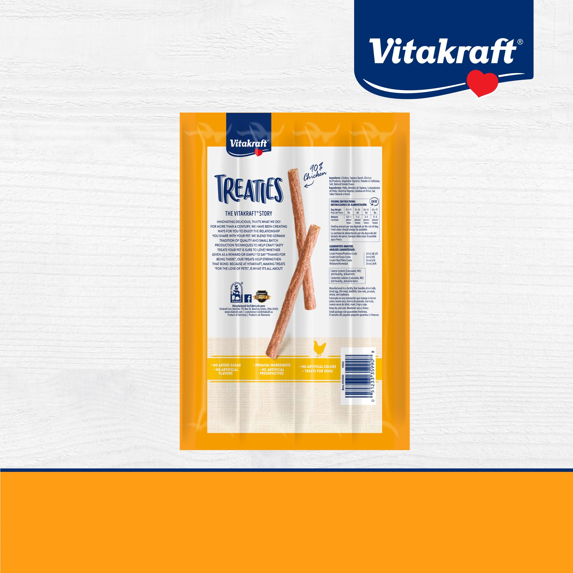 Vitakraft Treaties suited for dogs of all sizes—great for multi-dog homes.