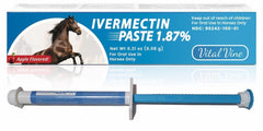 Vital Vine pâte vermectine lisse – administration facile pour chevaux.