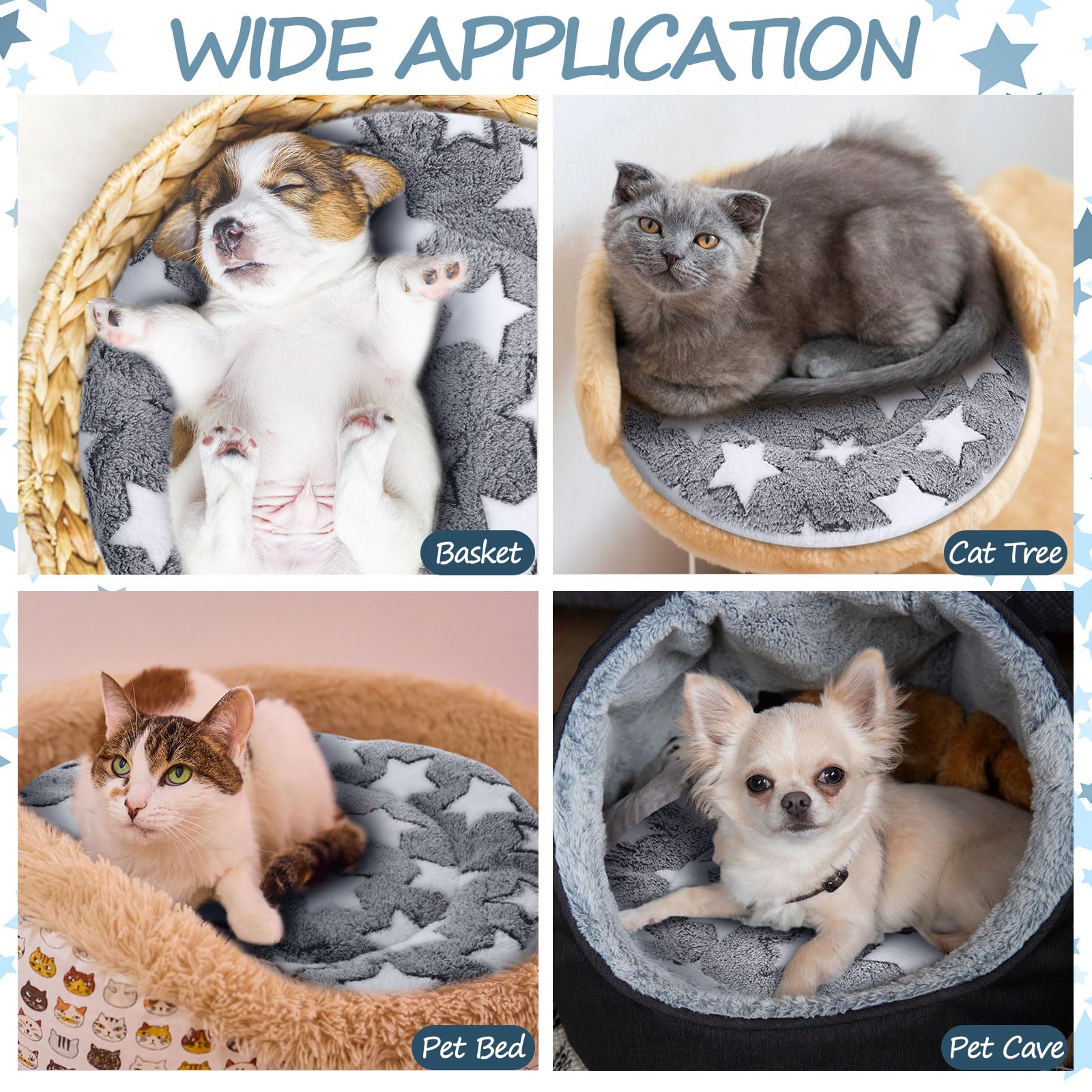 VitalCozy 12x12 self-warming cat pad with soft surface for everyday naps.