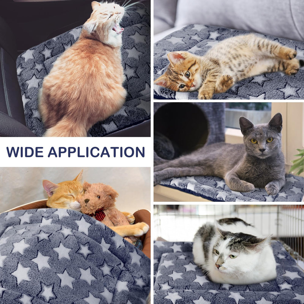 VitalCozy crate pad in blue on crate setup for easy use.