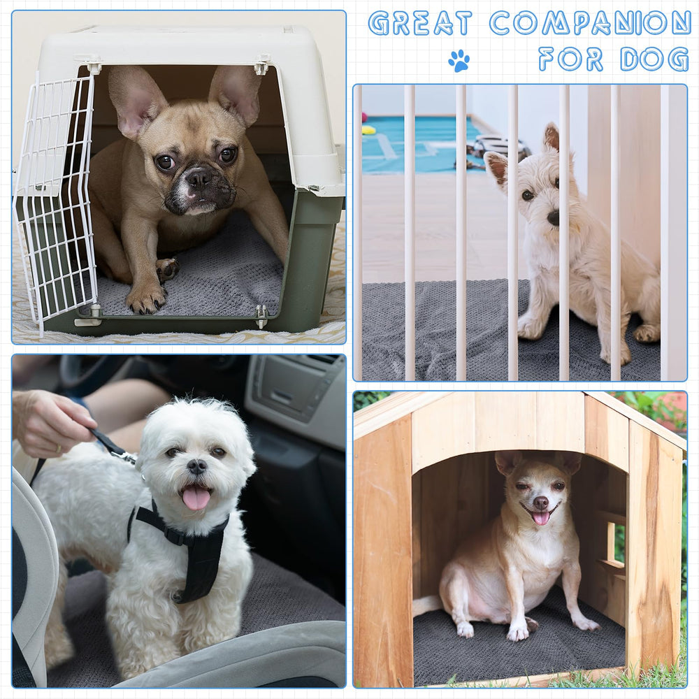VitalCozy easy-clean pet pad is machine washable and quick-drying.