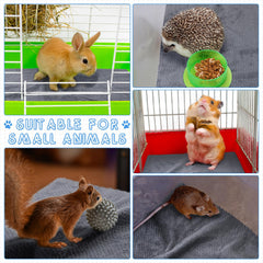VitalCozy multi-use small animal blanket for cages, beds, and travel.