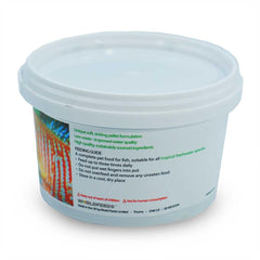 Vitalis Tropical Freshwater Pellets boost color in tropical fish with natural pigments.