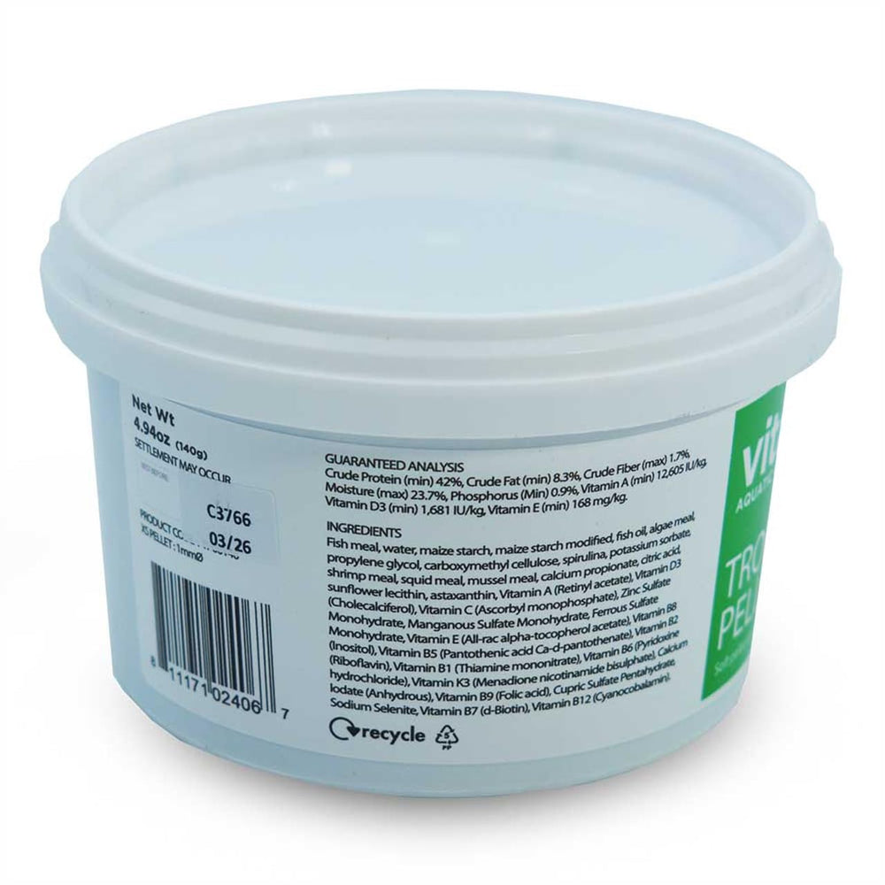 Vitalis Tropical Freshwater Pellets served to a thriving community tank for easy feeding.