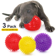 VITEVER pack de 3 bolas de colores brillantes para juego y estimulación