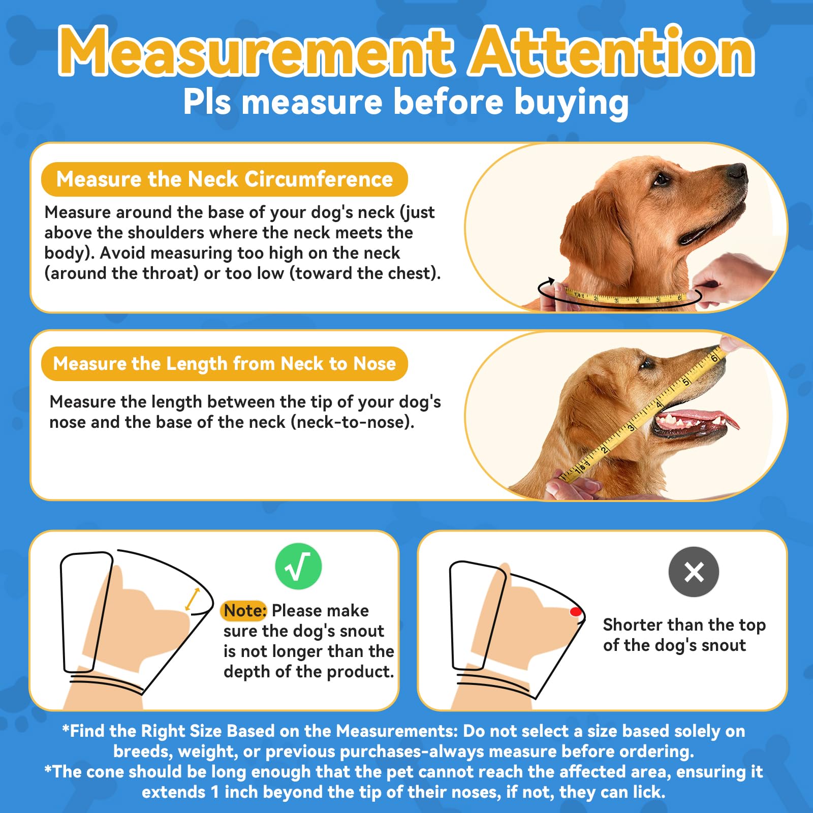 Vithael soft protective edge minimizes neck irritation during recovery.