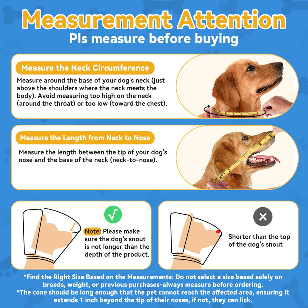 Vithael soft protective edge minimizes neck irritation during recovery.