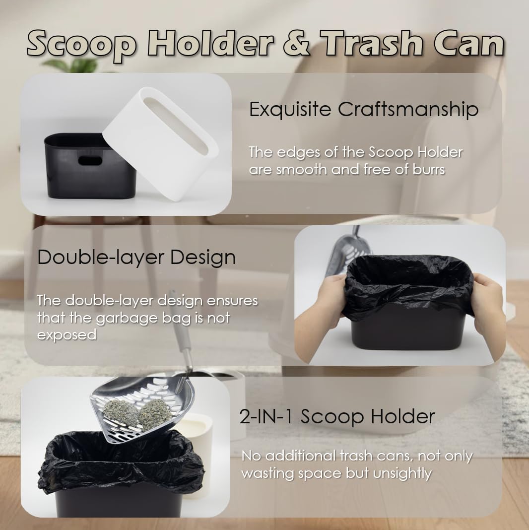 Vitisyao fast sifting action reduces litter waste during scooping