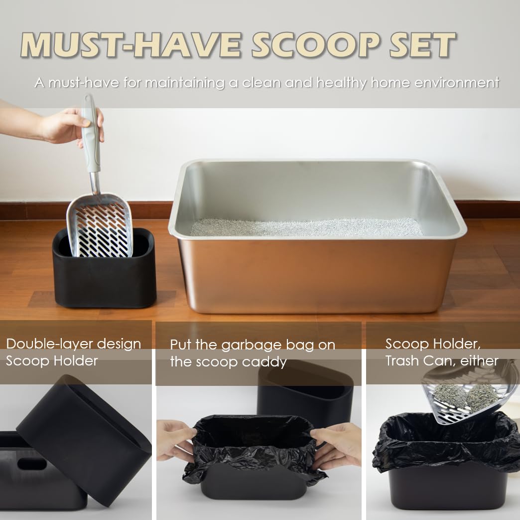 Vitisyao scoop holder close up showing comfortable grip.