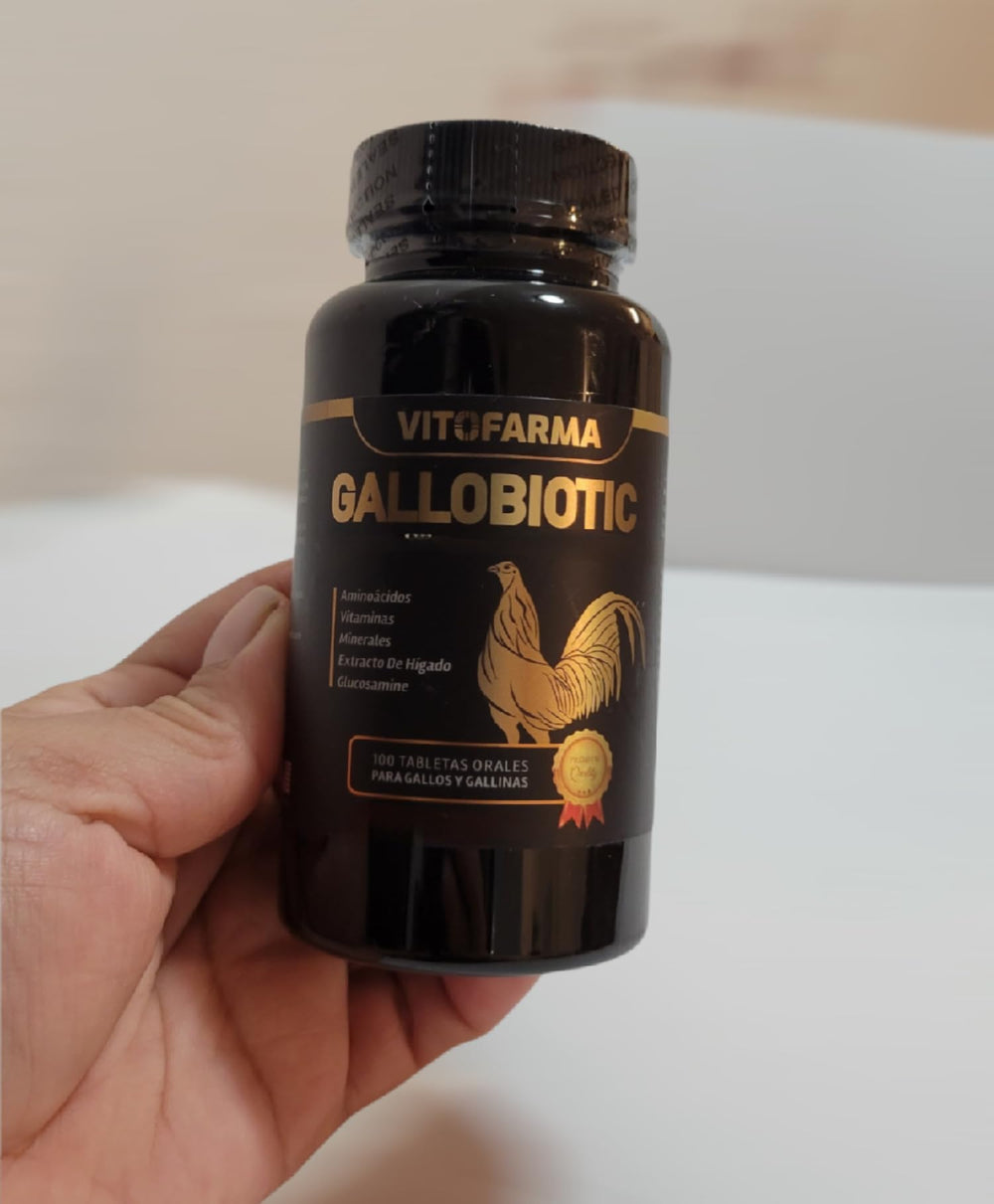 VITOFARMA Gallobiotic growth feeding scene implies growth support for chicks
