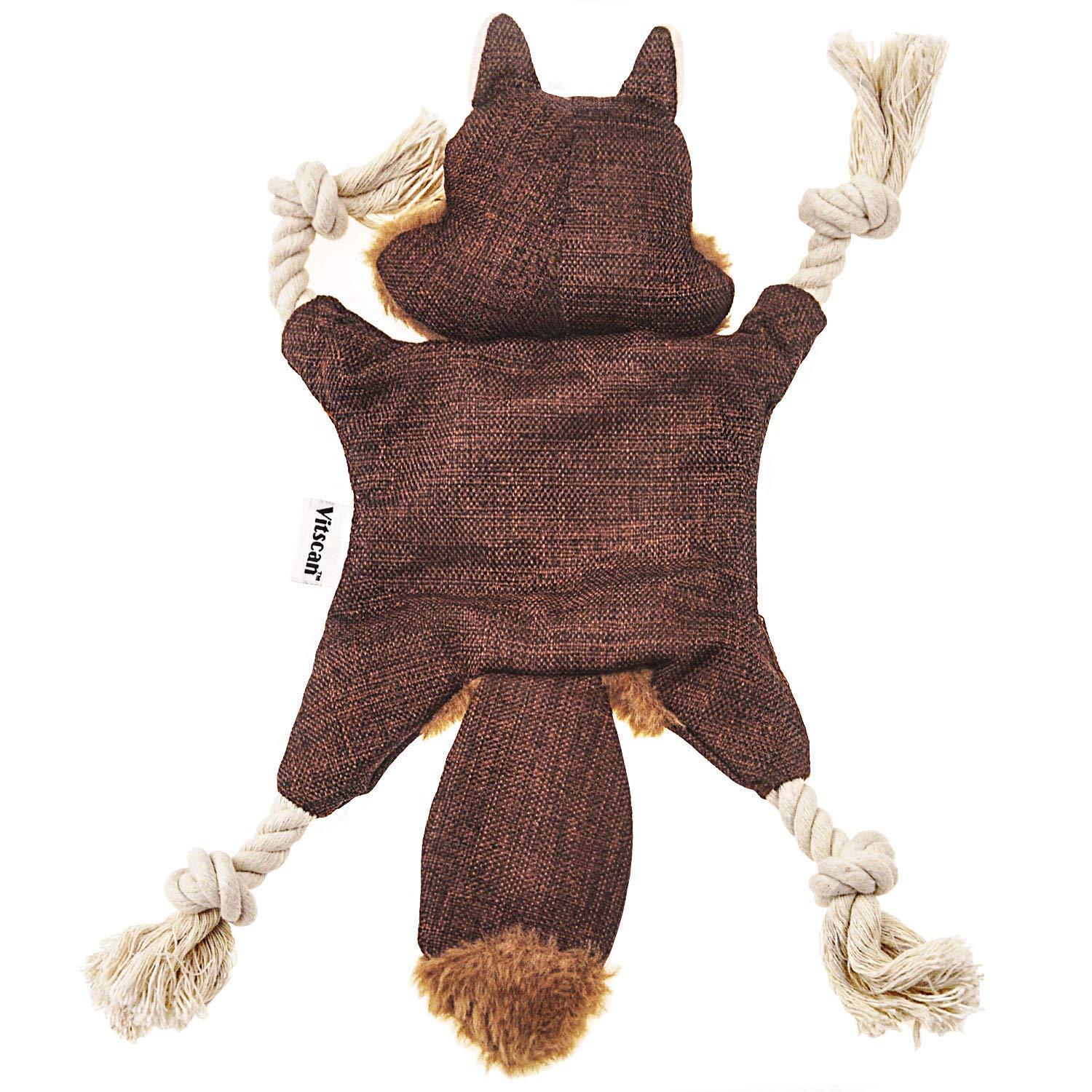 Vitscan Crinkle Dog Toy crinkle sound enhances curiosity during play
