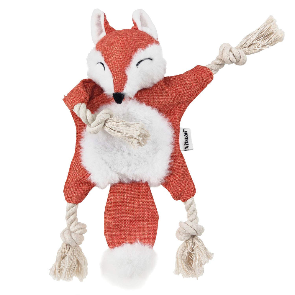 Vitscan Fox dog toy safe materials for non-toxic play