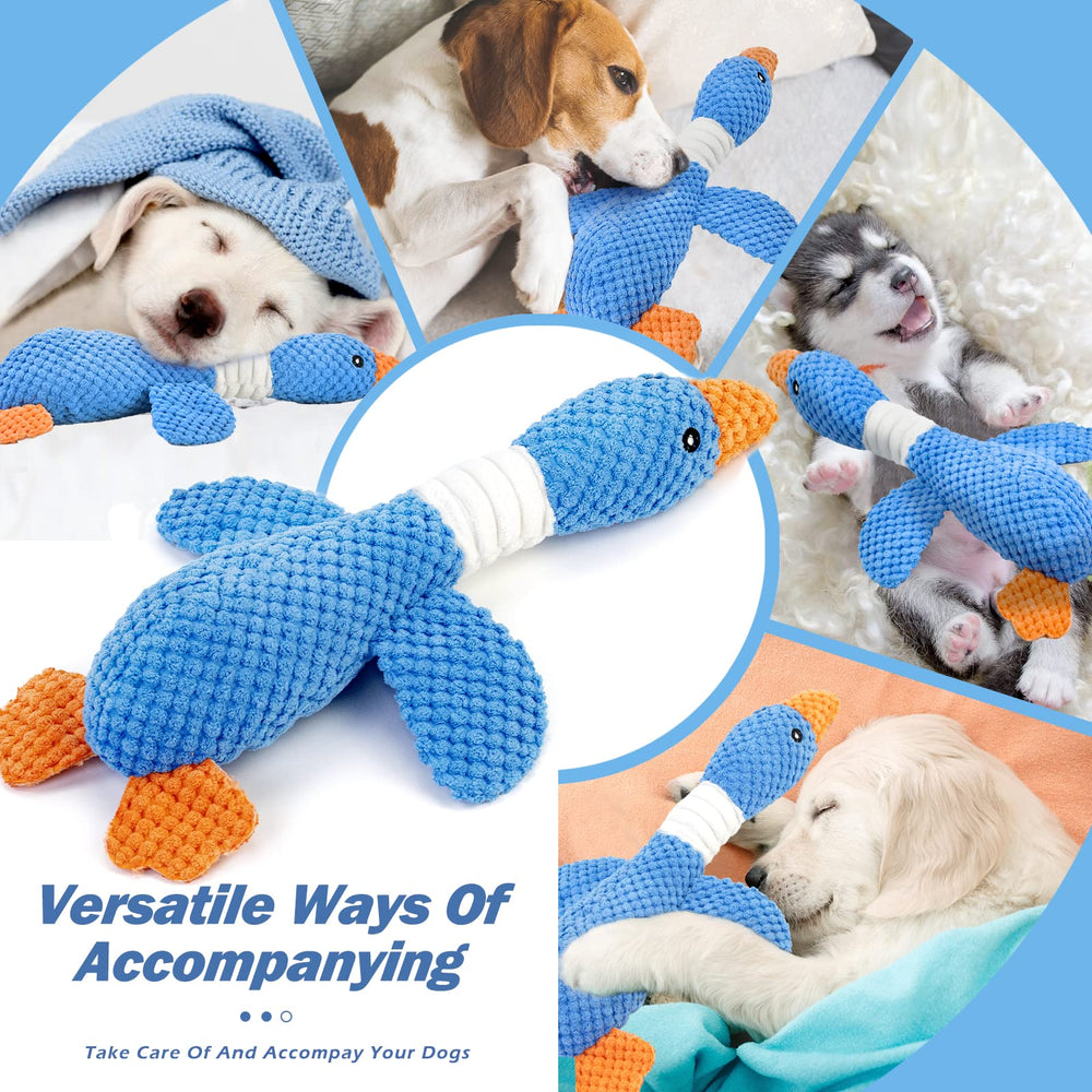Vitscan Goose soft chew toy for puppies teething relief