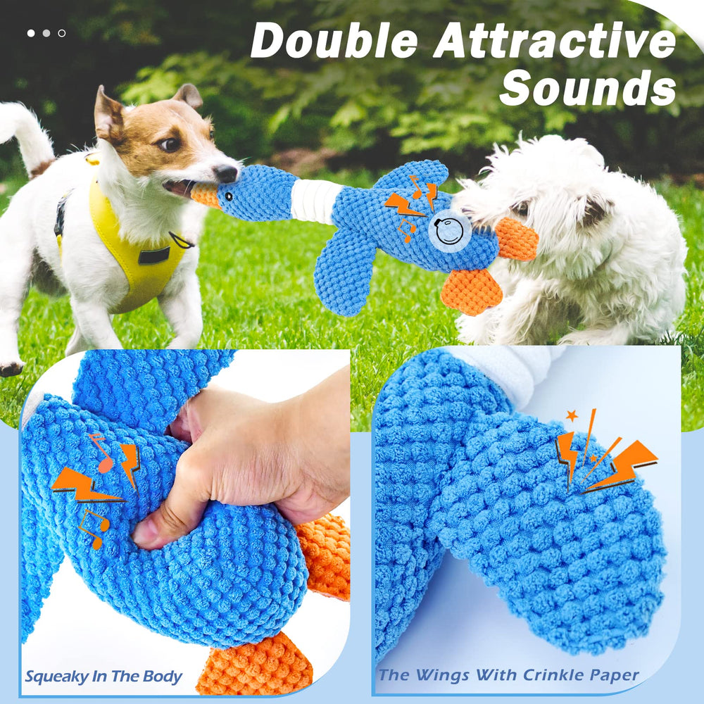 Vitscan Goose long-neck toy ideal for pulling and tugging sessions