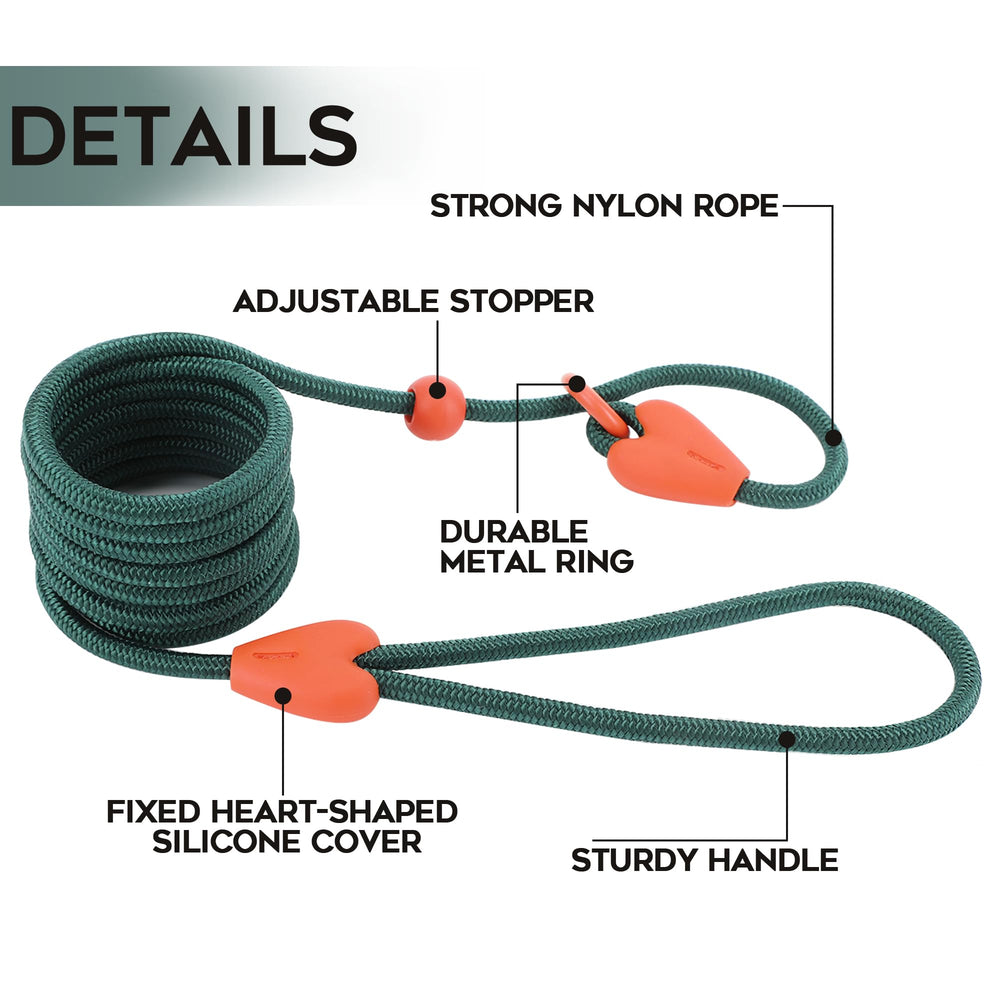 Viunimo dog leash suitable for small to medium dogs at 6ft length for versatile daily use.