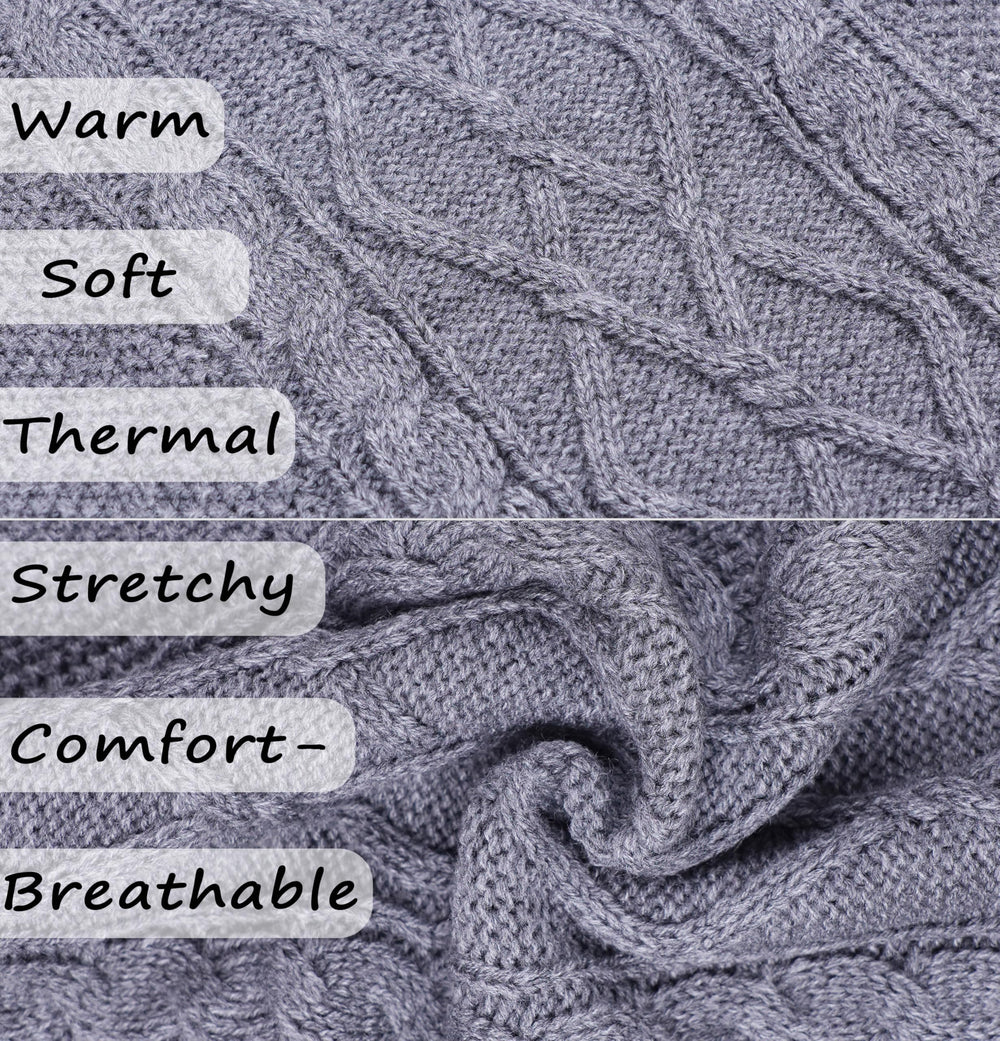 Viunimo XS dog sweater four color options classic knit style