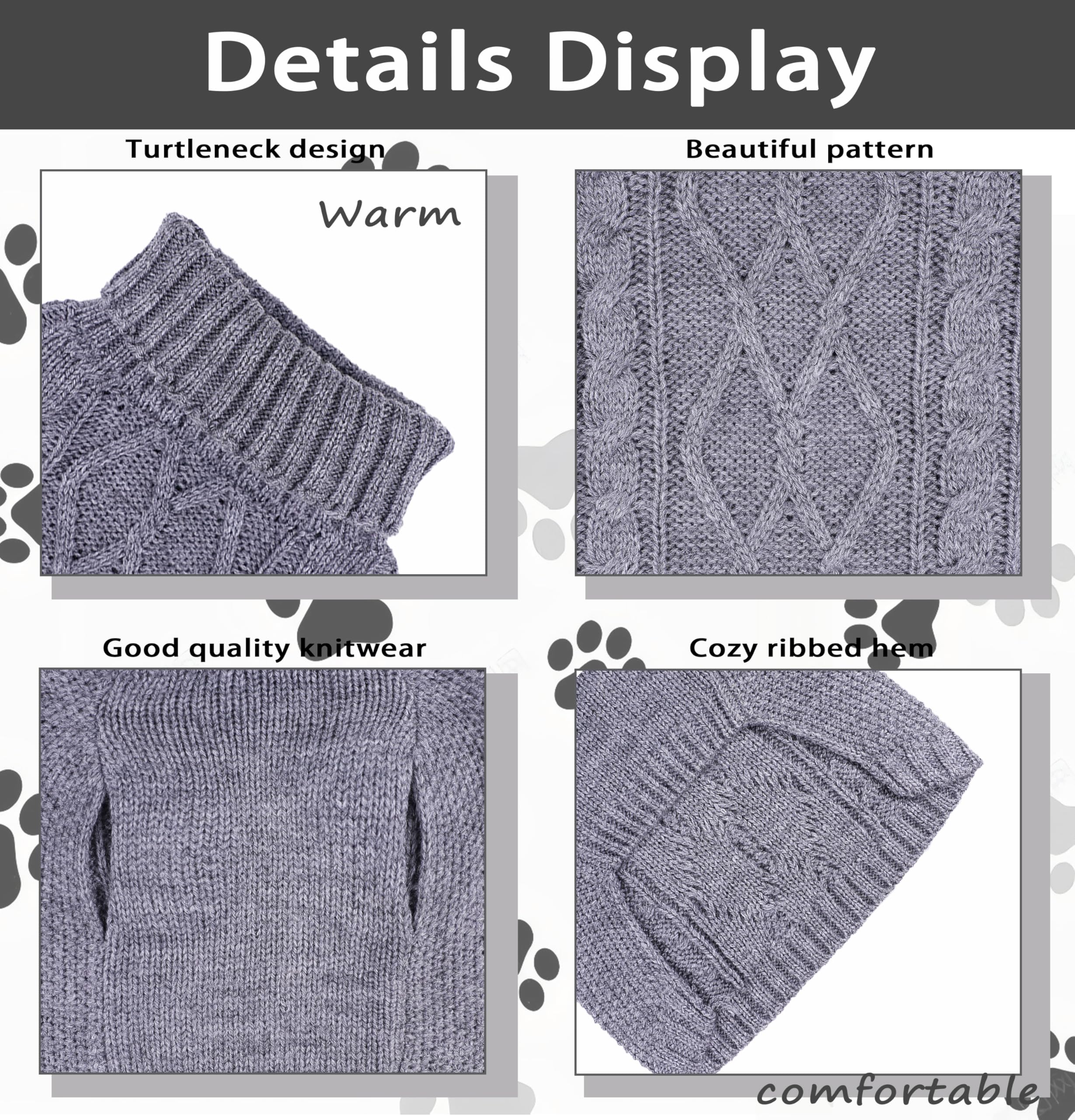 Viunimo XS size chart bust 11-41 guide for small breeds