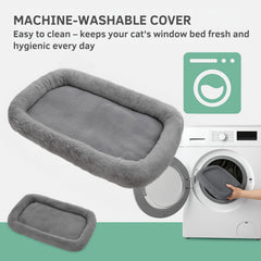 Viva Cat cat relaxing in perch demonstrating cozy elevated comfort.