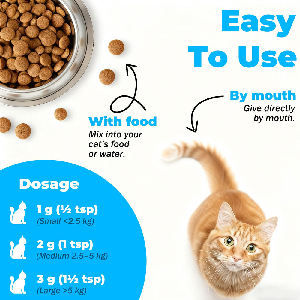 VivaElixir cat dental care usa-made label—quality, USA-made dental care.