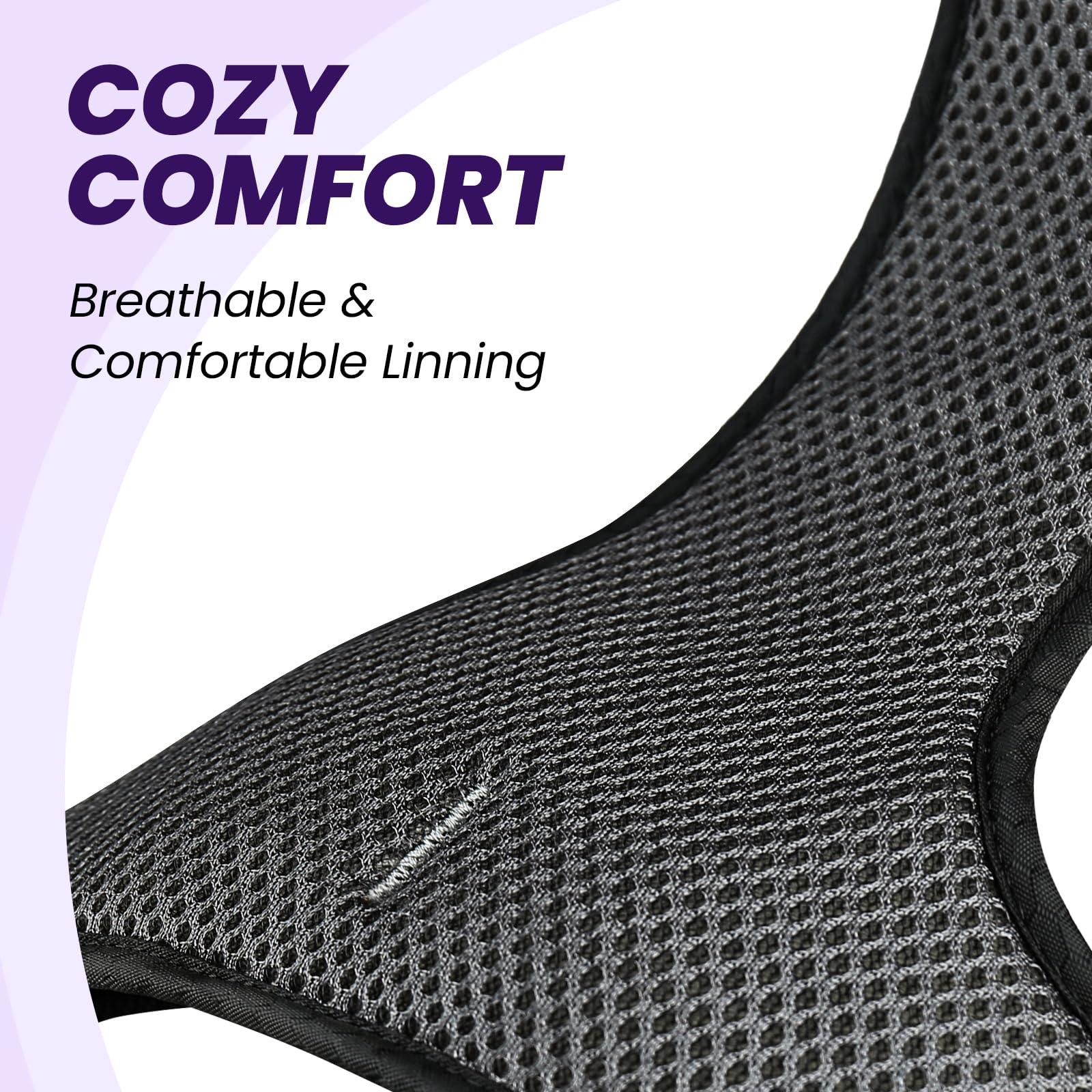 VIVAGLORY EaseWalk 360° reflective webbing for safer night walks.