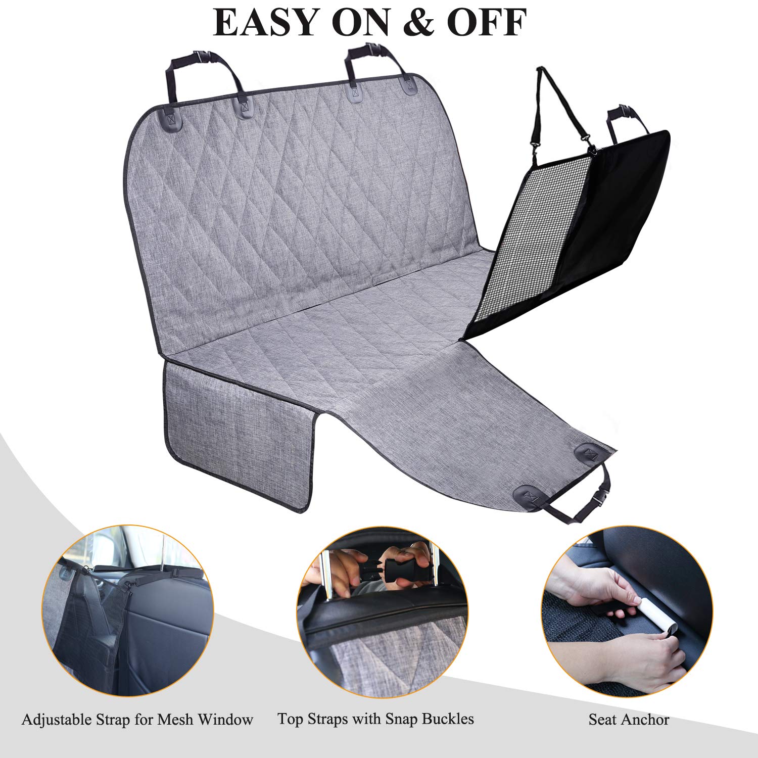 VIVAGLORY Easyhammock easy-clean surface simplifies maintenance after trips.