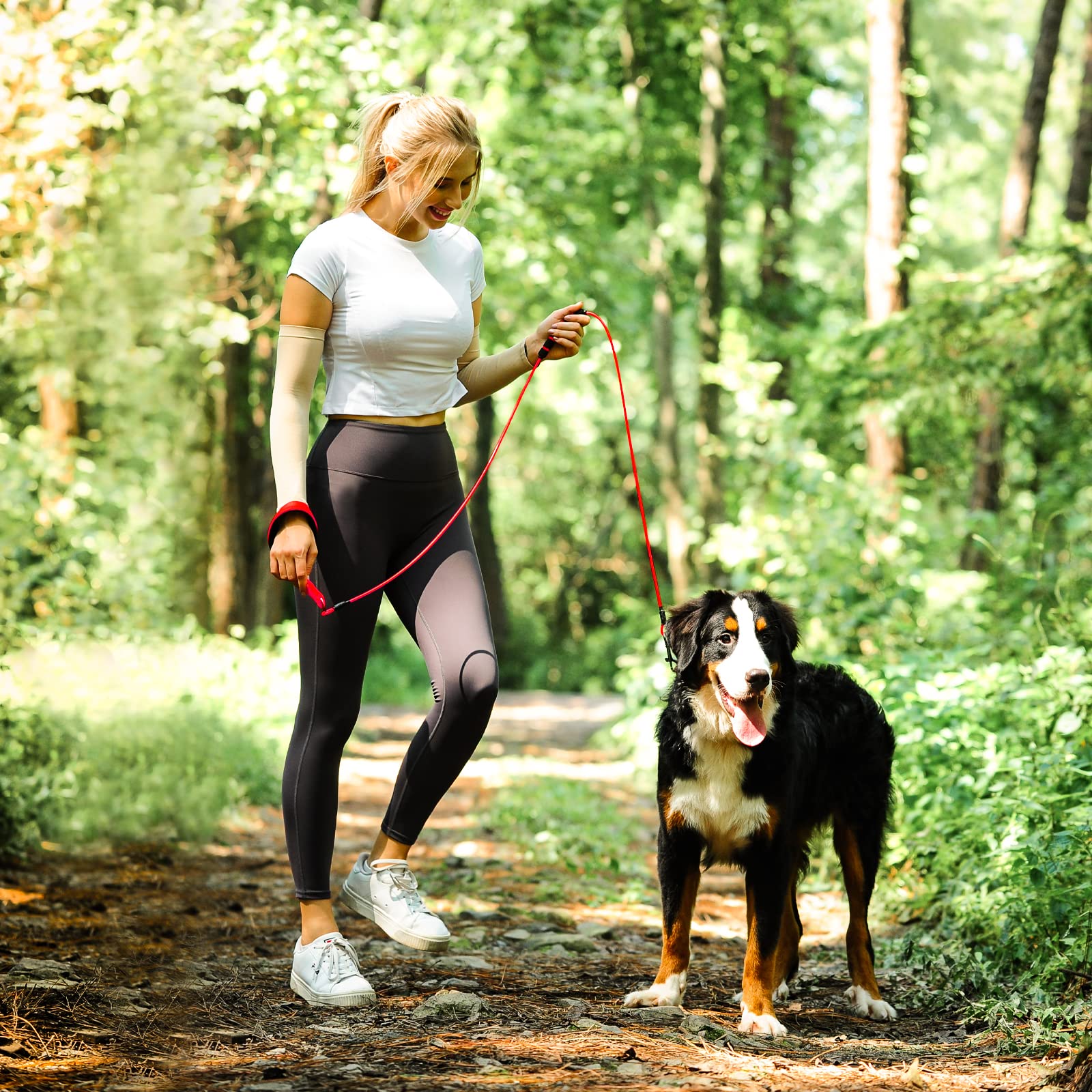 VIVAGLORY heavy-duty clasp ensures secure attachment for all breeds